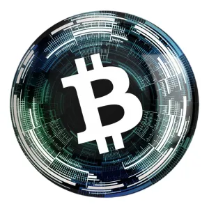 پیکسل بزرگ ارز دیجیتال بیت کوین
