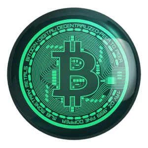 پیکسل بزرگ ارز دیجیتال بیت کوین