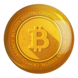پیکسل بزرگ ارز دیجیتال بیت کوین