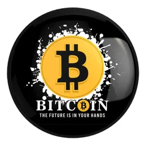 پیکسل بزرگ ارز دیجیتال بیت کوین