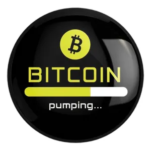پیکسل بزرگ ارز دیجیتال بیت کوین