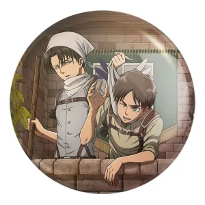 پیکسل بزرگ ارن و لیوای انیمه اتک آن تایتان Attack on Titan