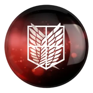 پیکسل بزرگ بال آزادی انیمه اتک آن تایتان Attack on Titan