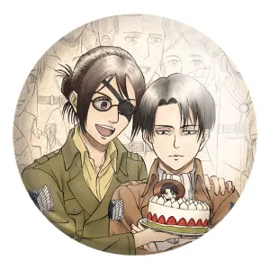 پیکسل بزرگ هانجی و لیوای انیمه اتک آن تایتان Attack on Titan