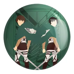 پیکسل بزرگ ارن و لیوای انیمه اتک آن تایتان Attack on Titan