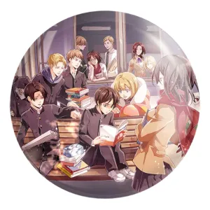 پیکسل بزرگ ارن در مدرسه انیمه اتک آن تایتان Attack on Titan