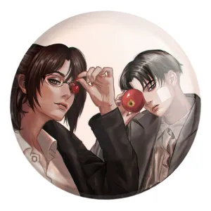 پیکسل بزرگ لیوای و هانجی انیمه اتک آن تایتان Attack on Titan