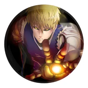 پیکسل بزرگ جنوس انیمه مرد تک مشتی One Punch Man