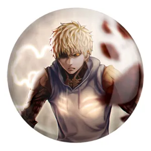پیکسل بزرگ جنوس انیمه مرد تک مشتی One Punch Man