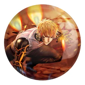 پیکسل بزرگ جنوس انیمه مرد تک مشتی One Punch Man