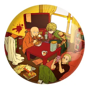 پیکسل بزرگ سایتاما و جنوس انیمه مرد تک مشتی One Punch Man