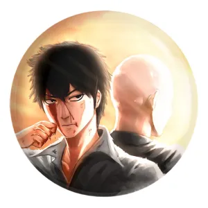 پیکسل بزرگ سایتاما انیمه مرد تک مشتی One Punch Man