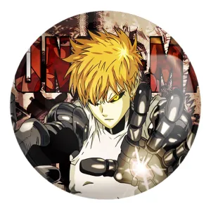 پیکسل بزرگ جنوس انیمه مرد تک مشتی One Punch Man
