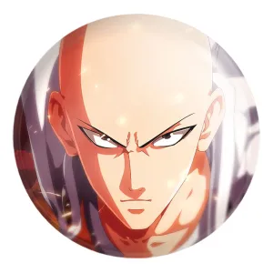 پیکسل بزرگ سایتاما انیمه مرد تک مشتی One Punch Man