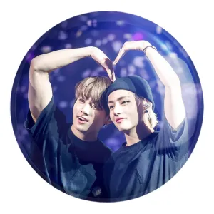 پیکسل بزرگ  تهیونگ و جونگ کوک ویکوک گروه بی تی اس BTS