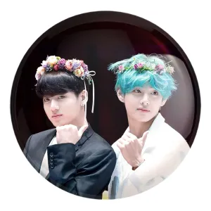 پیکسل بزرگ  تهیونگ و جونگ کوک ویکوک گروه بی تی اس BTS