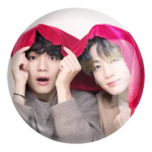 پیکسل بزرگ  تهیونگ و جونگ کوک ویکوک گروه بی تی اس BTS