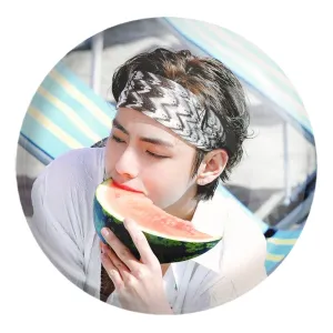 پیکسل بزرگ تهیونگ وی Taehyung گروه بی تی اس BTS
