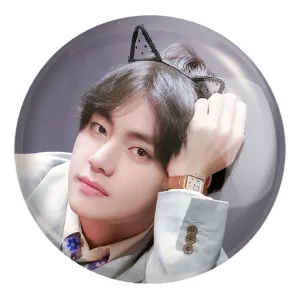 پیکسل بزرگ تهیونگ وی Taehyung گروه بی تی اس BTS