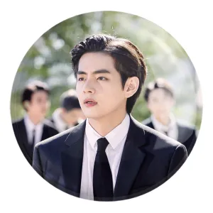 پیکسل بزرگ تهیونگ وی Taehyung گروه بی تی اس BTS
