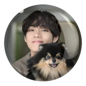 پیکسل بزرگ تهیونگ وی Taehyung گروه بی تی اس BTS