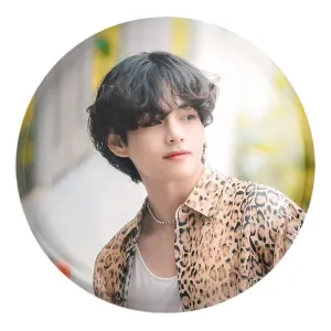 پیکسل بزرگ تهیونگ وی Taehyung گروه بی تی اس BTS