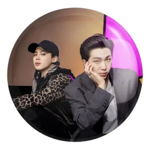 پیکسل بزرگ نامجون Namjoon و جیمین Jimin گروه بی تی اس BTS