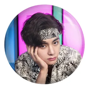 پیکسل بزرگ تهیونگ وی Taehyung گروه بی تی اس BTS