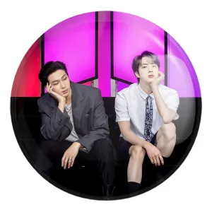 پیکسل بزرگ نامجون و جین گروه بی تی اس BTS