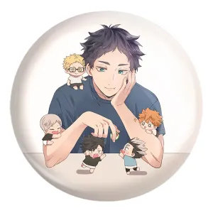 پیکسل بزرگ تیم کاراسونو انیمه هایکیو Haikyu