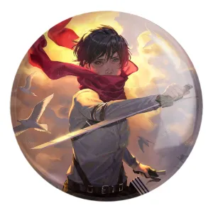 پیکسل بزرگ میکاسا اکرمن انیمه اتک آن تایتان Attack on Titan