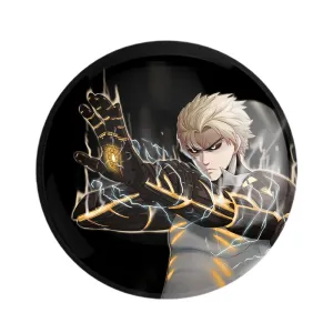 پیکسل جنوس انیمه مرد تک مشتی One Punch Man