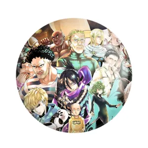 پیکسل انیمه مرد تک مشتی One Punch Man