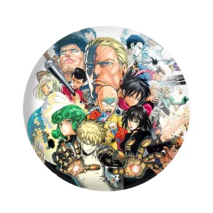 پیکسل انیمه مرد تک مشتی One Punch Man