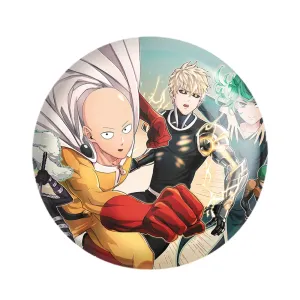 پیکسل انیمه مرد تک مشتی One Punch Man