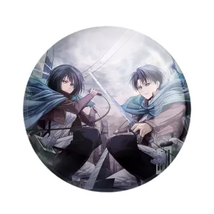 پیکسل لیوای و میکاسا انیمه اتک آن تایتان Attack on Titan