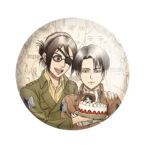 پیکسل هانجی و لیوای انیمه اتک آن تایتان Attack on Titan