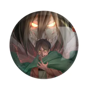 پیکسل ارن یگر و حالت تایتانی انیمه اتک آن تایتان Attack on Titan