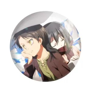 پیکسل میکاسا و ارن انیمه اتک آن تایتان Attack on Titan