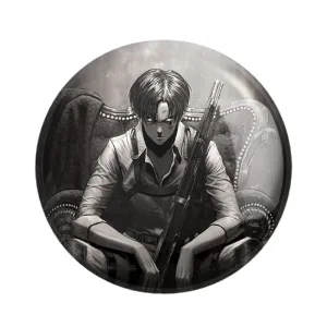 پیکسل لیوای آکرمن انیمه اتک آن تایتان Attack on Titan