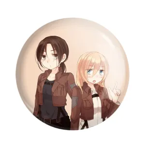 پیکسل یمیر و هیستوریا انیمه اتک آن تایتان Attack on Titan