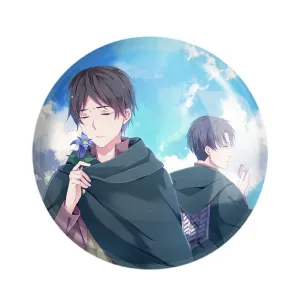 پیکسل لیوای و ارن انیمه اتک آن تایتان Attack on Titan