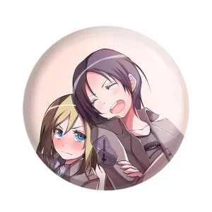 پیکسل هیستوریا و یمیر انیمه اتک آن تایتان Attack on Titan