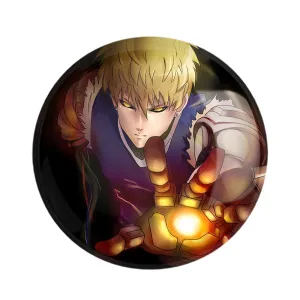 پیکسل جنوس انیمه مرد تک مشتی One Punch Man