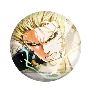 پیکسل جنوس انیمه مرد تک مشتی One Punch Man