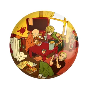 پیکسل سایتاما و جنوس انیمه مرد تک مشتی One Punch Man
