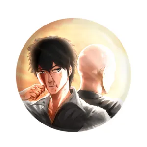 پیکسل سایتاما انیمه مرد تک مشتی One Punch Man