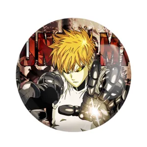 پیکسل جنوس انیمه مرد تک مشتی One Punch Man