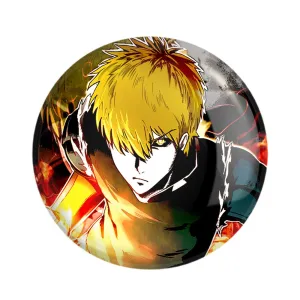 پیکسل جنوس انیمه مرد تک مشتی One Punch Man