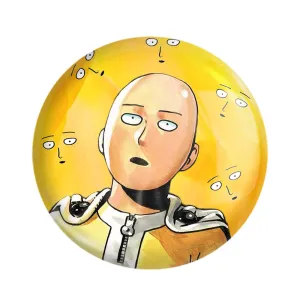 پیکسل سایتاما انیمه مرد تک مشتی One Punch Man